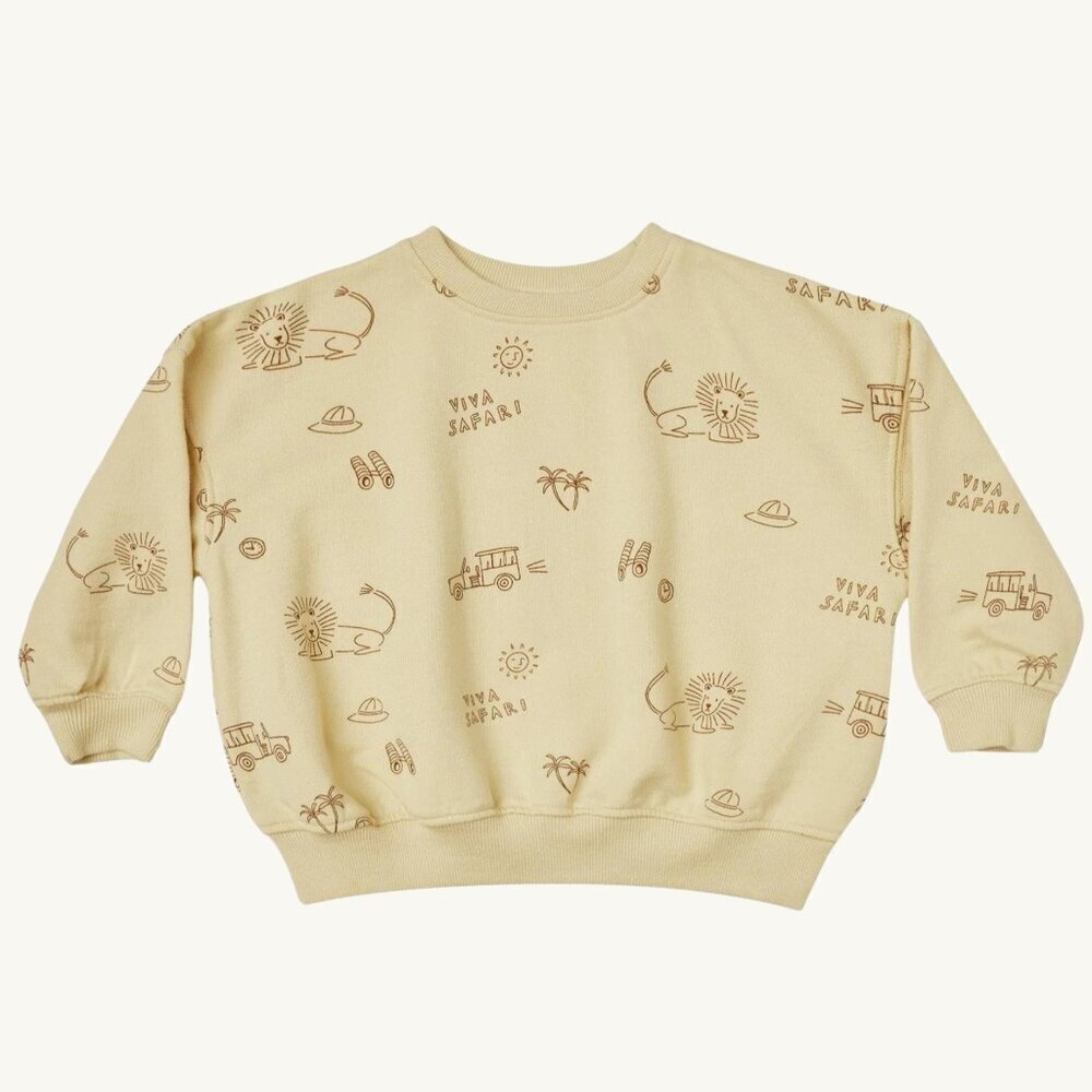 NWT - Rylee + Cru Viva safari sweatshirt​​​​